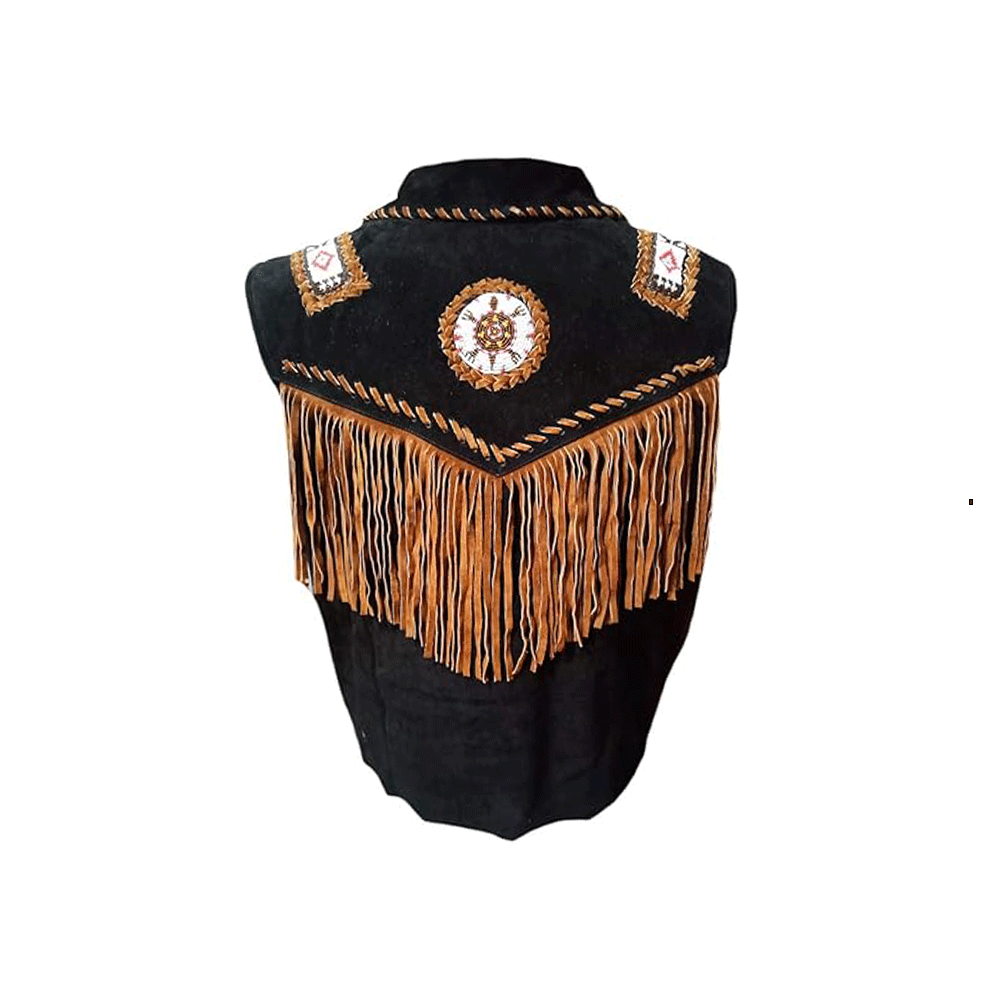 Men's Western Fringe Vests | Cowboy & Western Style Apparel WMV28